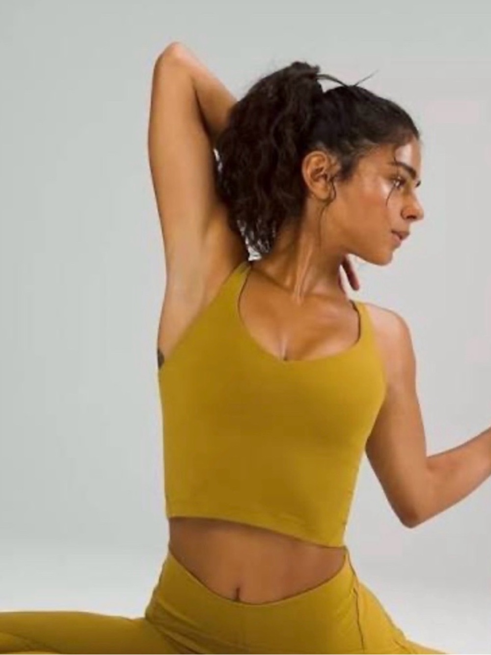lululemon align tank Mustard Yellow
